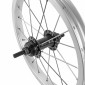 ROUE CITY 350A ALU ARRIERE MOY ACIER AXE PLEIN ROUE LIBRE 1V.