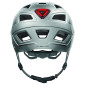 CASQUE VELO ADULTE ABUS URBAIN HYBAN 2.0 ARGENT ECLAIRAGE INTEGRE TAILLE L (56-61cm) REGLAGE MOLETTE 4003318869150