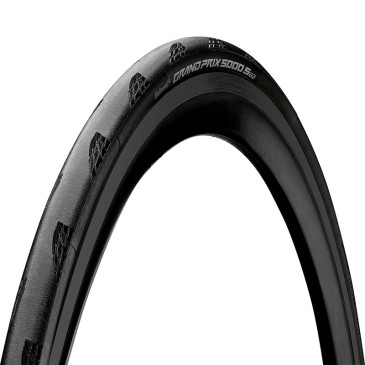 PNEU ROUTE 700 X 25 CONTINENTAL GRAND PRIX 5000S NOIR TUBELESS READY TS (25-622) - GP5000 STR - (MONTAGE ATELIER) 4019238055542