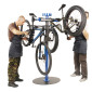 PIED D'ATELIER DE REPARATION VELO PROFESSIONNEL POUR 2 VELOS -BICISUPPORT- 3700948279304