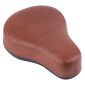 SELLE CYCLO ADAPTABLE PEUGEOT 103 / MBK 51 MARRON (SANS RESSORT) -SELECTION P2R- 3700948304433