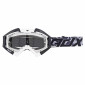 MASQUE/LUNETTES CROSS ADX MX BLANC/NOIR ECRAN TRANSPARENT ANTI-RAYURES (HOMOLOGUE EN1938) (+ LIVRE AVEC ECRAN MIROIR) 3700948287736