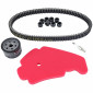 KIT ENTRETIEN MAXISCOOTER ADAPTABLE PIAGGIO 400 MP3 2007>2013 (PACK 5 PIECES) -SELECTION P2R- 3700948304259