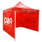 TENTE PADDOCK VOCA RACING 3x3M NOIR STRUCTURE ALU (AVEC SAC DE TRANSPORT ET CLOISONS) 3700948300190