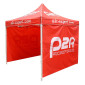 TENTE PADDOCK VOCA RACING 3x3M NOIR STRUCTURE ALU (AVEC SAC DE TRANSPORT ET CLOISONS) 3700948300190