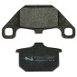 BRAKE PADS NEWFREN FOR KAWASAKI 1000 VULCAN 1987> Front/Rear, 750 Z GP 1983> Front/Rear, 500 EN 1990>2004 Front 250 EL 1990>2003 Front (FD0072BT) (TOURING ORGANIC) 8025832413059