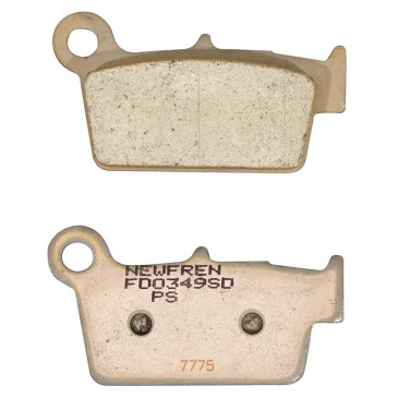 BRAKE PADS NEWFREN FOR APRILIA 450 SXV 2005> Rear BETA 250 RR 2005>2013 Rear KAWASAKI 450 KLX R 2008> Rear YAMAHA 250 WR F 2003> Rear 450 YZ-F 2003> Rear (FD0349BD) (DIRT SINTERED) 8025832415527