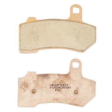 BRAKE PADS NEWFREN FOR HARLEY DAVIDSON 1130 V-ROD 2006> Front/Rear, 1690 STREET GLIDE 2010> Front 1690 ULTRA GLIDE 2009>2013 Front (L 92mm - H 58.5mm - thk 7mm) (FD0405SH) (CUSTOM SINTERED) 8025832415947