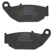 BRAKE PADS NEWFREN FOR BENELLI 125 TNT 2018> Rear HONDA 125 CB R 2018> Rear 300 CBF 2019> Rear 125 Z MONKEY 2014>2018 Rear SUZUKI 125 GSX-R 2017> Rear (FD0502BT) (TOURING ORGANIC) 8025832416555