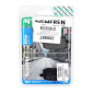 PLAQUETTE DE FREIN NEWFREN POUR PEUGEOT 50 V-CLIC AV / PGO 50 BIG MAX 1994>2002 AV / MBK 100 BOOSTER 1999>2001 AV / YAMAHA 100 BWS 1999>2001 AV (FD0175BE) (ELITE ORGANIQUE) 8025832413974