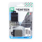 PLAQUETTE DE FREIN NEWFREN POUR PIAGGIO 50 ZIP 2T/4T 2006> AV, LIBERTY 2T 1997> AV, LIBERTY 4T 2000> AV, VESPA LX 2T/4T 2005> AV, ZIP 1996>1999 AV (FD0225BE) (ELITE ORGANIQUE) 8025832414537