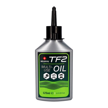 LUBRICANT FOR BICYCLE- WELDTITE TF2 CYCLE OIL (125ml) FOR BEARINGS-CABLES-CHAIN 5013863030010