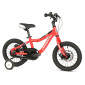 VELO MUSCULAIRE ENFANT 14 POUCES LEADER FOX FOX 2025 ROUGE MONOVITESSE CADRE ALU (TAILLE ENFANT JUSQU'A 105cm) 8592826101778