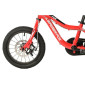 VELO MUSCULAIRE ENFANT 14 POUCES LEADER FOX FOX 2025 ROUGE MONOVITESSE CADRE ALU (TAILLE ENFANT JUSQU'A 105cm) 8592826101778