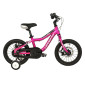 VELO MUSCULAIRE ENFANT 14 POUCES LEADER FOX FOX 2025 FUCHSIA MONOVITESSE CADRE ALU (TAILLE ENFANT JUSQU'A 105cm) 8592826101709