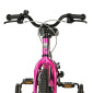 VELO MUSCULAIRE ENFANT 14 POUCES LEADER FOX FOX 2025 FUCHSIA MONOVITESSE CADRE ALU (TAILLE ENFANT JUSQU'A 105cm) 8592826101709