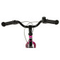 VELO MUSCULAIRE ENFANT 14 POUCES LEADER FOX FOX 2025 FUCHSIA MONOVITESSE CADRE ALU (TAILLE ENFANT JUSQU'A 105cm) 8592826101709