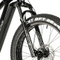 VELO ELECTRIQUE/VAE VTT FAT BIKE 26 LEADER FOX BRAGA 2024 NOIR 9V MOTEUR CENTRAL BAFANG M510 36V 95Nm BATTERIE 23,2Ah (20'' - H47cm - TAILLE L - POUR ADULTE DE 178cm à 185cm) 8592826041593