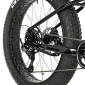 VELO ELECTRIQUE/VAE VTT FAT BIKE 26 LEADER FOX BRAGA 2024 NOIR 9V MOTEUR CENTRAL BAFANG M510 36V 95Nm BATTERIE 23,2Ah (20'' - H47cm - TAILLE L - POUR ADULTE DE 178cm à 185cm) 8592826041593