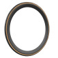 PNEU ROUTE 700 X 28 MICHELIN PRO5 NOIR FLANC BEIGE TUBELESS READY TS (28-622) 3528707761989