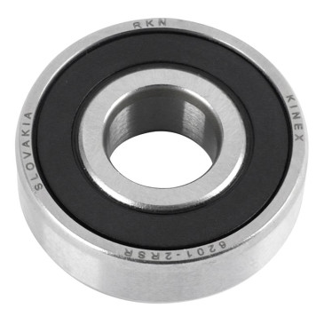 WHEEL BEARING 6201-2RS (12x32x10) ZKL FOR DERBI 50 SENDA -FRONT-/APRILIA 50 SR -REAR-/PIAGGIO 50 TYPHOON -REAR-/PEUGEOT 103 -REAR-/MBK 51 -REAR- (SOLD PER UNIT) 3701213410194