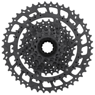 CASSETTE 9V. SUNRACE CUES U98 11-46 (11-13-15-18-21-24-28-32-46 ) COMPATIBLE SHIMANO 4711264331828