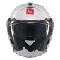 CASQUE JET MT VIALE SV S COSMO A0 DOUBLE ECRANS BLANC BRILLANT M (ECE 22.06) 8434639215603