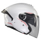 CASQUE JET MT VIALE SV S COSMO A0 DOUBLE ECRANS BLANC BRILLANT M (ECE 22.06) 8434639215603