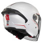 CASQUE JET MT VIALE SV S COSMO A0 DOUBLE ECRANS BLANC BRILLANT M (ECE 22.06) 8434639215603