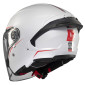 CASQUE JET MT VIALE SV S COSMO A0 DOUBLE ECRANS BLANC BRILLANT M (ECE 22.06) 8434639215603