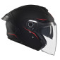 CASQUE JET MT SV S COSMO A1 DOUBLE ECRANS NOIR MAT XS (ECE 22.06) 8434639215504