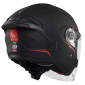 CASQUE JET MT SV S COSMO A1 DOUBLE ECRANS NOIR MAT XS (ECE 22.06) 8434639215504