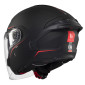 CASQUE JET MT SV S COSMO A1 DOUBLE ECRANS NOIR MAT XS (ECE 22.06) 8434639215504