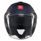 CASQUE JET MT SV S COSMO A7 DOUBLE ECRANS BLEU MAT XS (ECE 22.06) 8434639214927