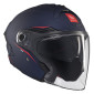 CASQUE JET MT SV S COSMO A7 DOUBLE ECRANS BLEU MAT XS (ECE 22.06) 8434639214927