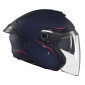 CASQUE JET MT SV S COSMO A7 DOUBLE ECRANS BLEU MAT XS (ECE 22.06) 8434639214927