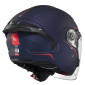 CASQUE JET MT SV S COSMO A7 DOUBLE ECRANS BLEU MAT XS (ECE 22.06) 8434639214927