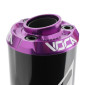 SILENCIEUX 50 A BOITE VOCA BESTIA RD30400 NOIR EMBOUT ANODISE VIOLET POUR ROOKIE, CHROMED, SCR, MK, BARIKIT 3700948306741