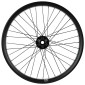 ROUE VTT / CARGO / VAE / E-BIKE / LONGTAIL DISQUE AXE TRAVERSANT 20" TRUCKY 30 AVANT NOIR MOYEU VELOX 6 TROUS (RENFORCE) JANTE 30C 36 RAYONS DIAMETRE 2.3/2.0mm 3660429999599