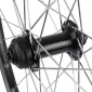 ROUE VTT PATIN BLOCAGE 26" M670 COMBO PLUS AVANT NOIR RENFORCE MOYEU SHIMANO QC300 SPECIAL LOUEUR (JANTE DOUBLE PAROI AVEC OEILLETS-RAYONNAGE INOX) JANTE 21C 32 RAYONS 3660429036270