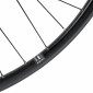 ROUE VTC / VAE 700 x 23C VELOX DOUBLE PAROI AVANT MOYEU VELOX ROAD CL CENTERLOCK TUBELESS READY BLOCAGE NOIR 32 TROUS -MAX LOAD 130kgs- 3660429017200