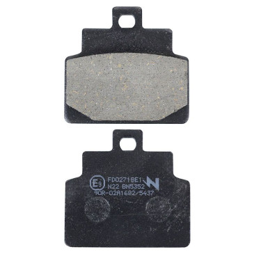 BRAKE PADS NEWFREN FOR APRILIA 125-150 SR 1999> Front 125 HABANA 1998> Front 125-150 LEONARDO 1999>2004 Front/Rear, 100 SCARABEO 2001>2004 Front (FD0271BE) (SCOOTER ELITE ORGANIC) 8025832415008