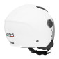 CASQUE ENFANT JET MPH PLAY SIMPLE ECRAN UNI BLANC BRILLANT YL (53 à 54 cm) (ECE 22.06)