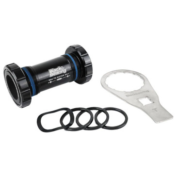 CUVETTE INTEGRE BOITIER FILETE ROUTE VTT BLACKBEARING ROULEMENT SUPERIEUR B5 DIAM 34.75mm (BOITE DE 68/73mm) ANGLAIS / BSC / 1,37x24 AXE 28.99mm 3760290195592