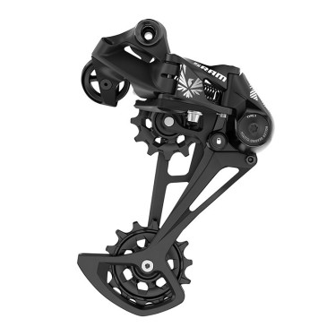 DERAILLEUR VTT ARRIERE SRAM 12V NX EAGLE NOIR CHAPE LONGUE POUR PIGNON MAX 50DTS (MONTAGE ATELIER) 3700948307861