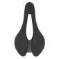 SELLE 3D CARBONE T801 NOIR OUVERTE 245x143 RAIL CARBONE BASE NYLON MAT POIDS 200g (POIDS MAX 90kgs) -NEWTON- 3700948300442