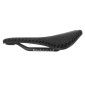 SELLE ROUTE/VTT CARBONE T800 NYLON NOIR 245x155 RAIL ACIER POIDS 200grs -NEWTON- 3700948300459