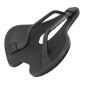 SELLE ROUTE/VTT CARBONE T800 NYLON NOIR 245x155 RAIL ACIER POIDS 200grs -NEWTON- 3700948300459