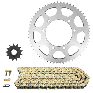 KIT CHAINE ADAPTABLE HM 50 CRM DERAPAGE RR 2003>2017 / VENT 50 DERAPAGE 2018> 428 13x60 (DIAM COURONNE 105/125/8.5) -AFAM- 3700948307243