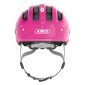 CASQUE VELO ENFANT ABUS SMILEY 3.0 BUTTERFLY ROSE TAILLE 50-55cm AVEC MOLETTE 4003318672583